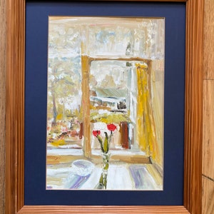 Still Life - Original Oil Painting- Modern Art - Contemporary Artwork- Impressionistic Painting- Oil on Canvas - Home Decor 9x12inch