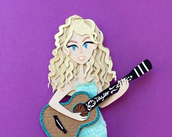 Taylor Swift PRINT - Teardrops on my Guitar