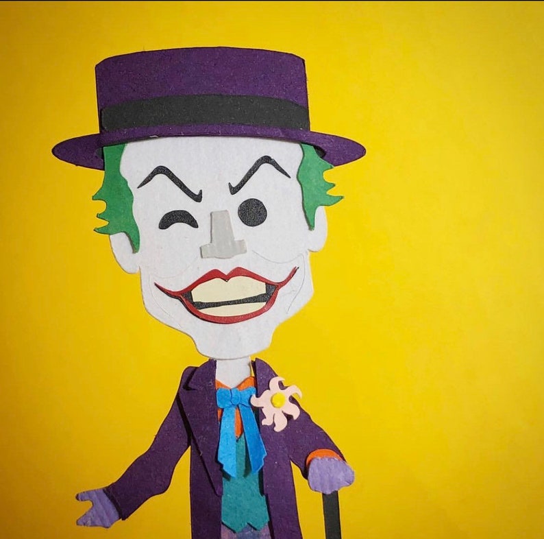 Teeny tiny paper Joker
