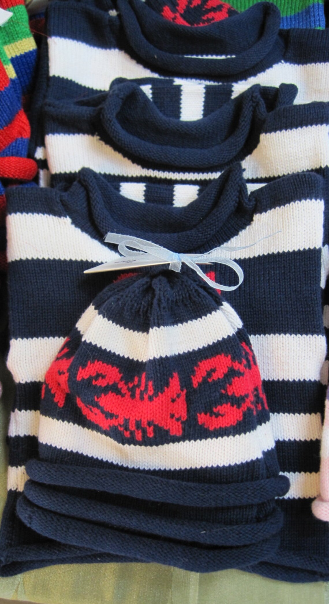 CUSTOM Adult Lobster Hat, Maine Knit Hat Etsy