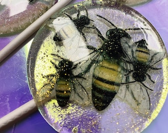 NEW - Buzz Buzz Bee Honey Flavored Lollipops