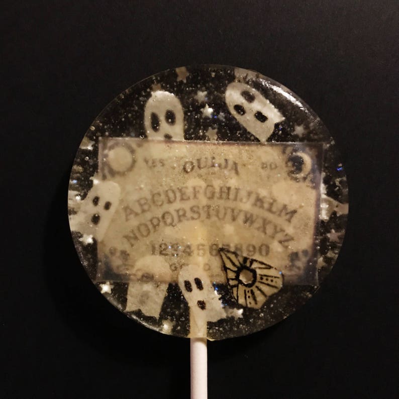 3 Spooky Ouija Board Halloween Party Favors Lollipops image 2