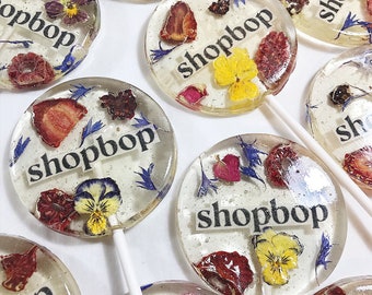 3 Custom Edible Image/Logo Lollipops