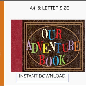 Disney / Pixar Up My Adventure Book Replica Journal 