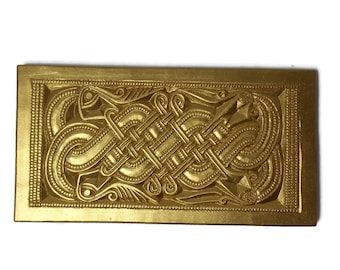 Belgian Milk Chocolate Valsgärde 5 Helmet plaque replica, vendel, gift, sweets, chocolate mold