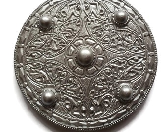 Belgian Chocolate, Strickland Brooch, Anglo Saxon brooch replica, historical gift, sweets, chocolate mold