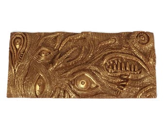 Belgian Milk Chocolate Cthulu Scary Milk chocolate bar, gift, sweets, chocolate mold,horror candy, Halloween