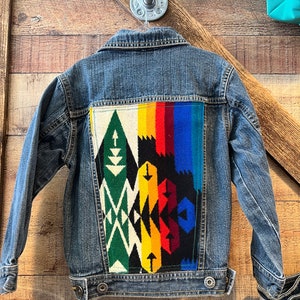 Black Denim Jacket, Jean Jacket, Western Outerwear, Upcycled