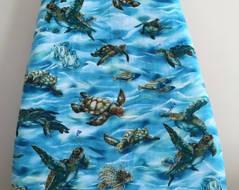 Sea Turtles Ironing Board Cover.Standard Board.15 x 54 inches.Fitted