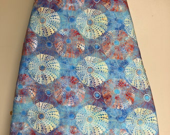 Sand Dollar Ironing Board Cover: Standard board 15x54 inch, Cotton, Washable, Fitted