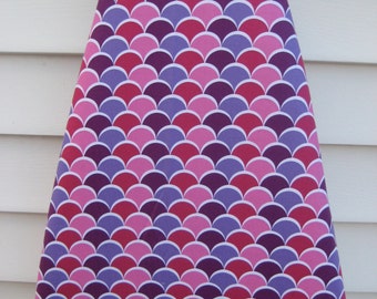 Pink, Plum, Purple Ironing Board Cover. Standard Board.15 x 54 inches. Fitted
