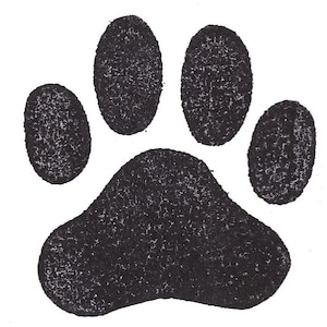 Paw Print Symbol Stamps. Metal Clay Discount Supply