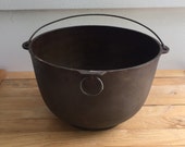 Wagner Sidney O Cast Iron Cooking Pot, Vintage Cast Iron Dutch Oven