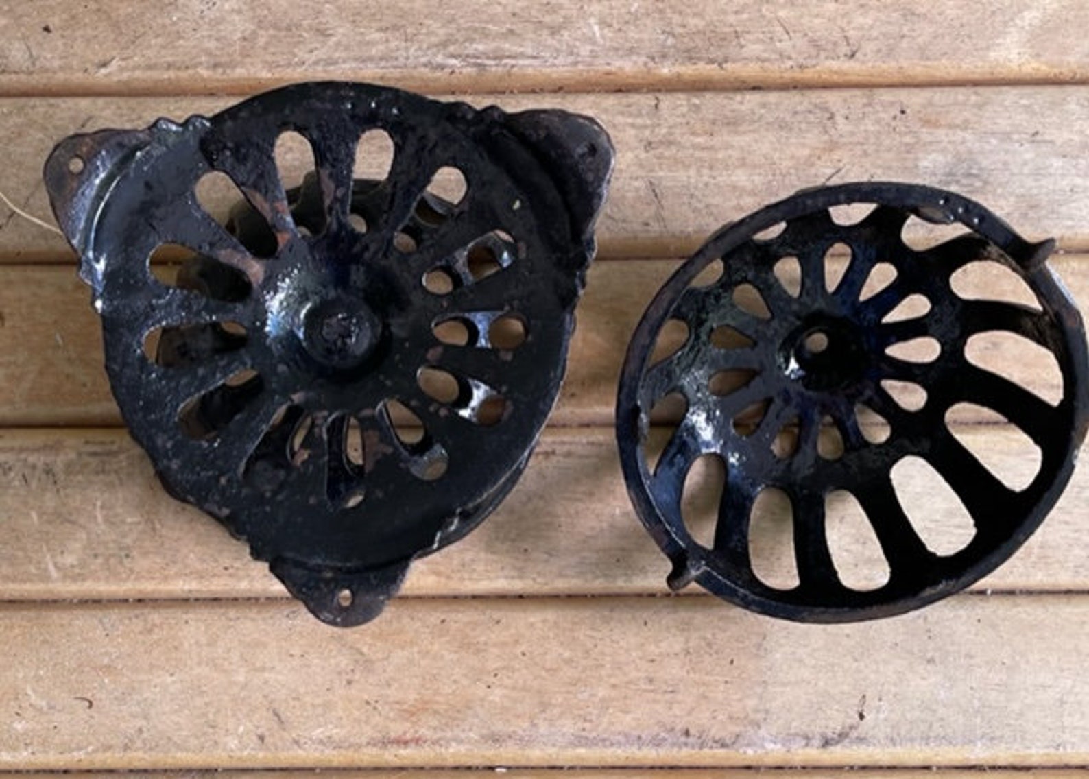 Vintage Cast Iron String Holder Tabletop Cast Iron Twine Etsy