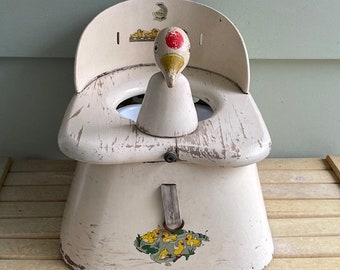 Doo-Tee Potty Training Chair, Vintage Child's Potty Chair