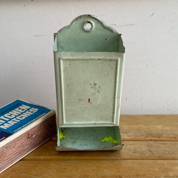 Vintage Kitchen Match Box Holder