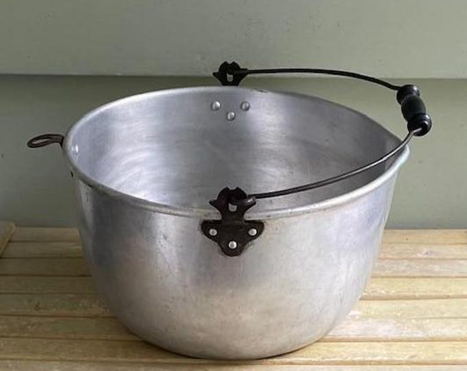 Vintage Aluminum Cooking Pot, Aluminum Bucket Etsy