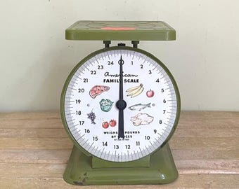 Vintage American Family Scale, Kitchen Utility Scale
