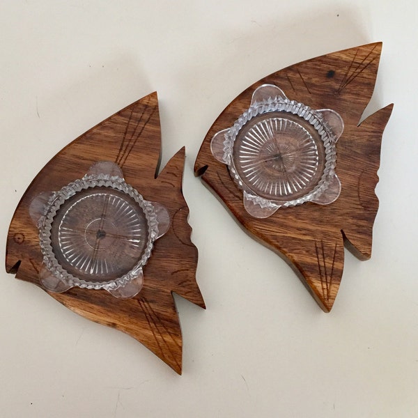 Glass Fish Ashtray Etsy