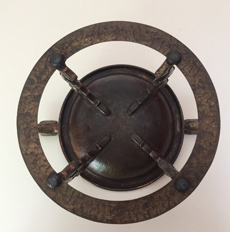 Brass Figural Tabletop Ashtray