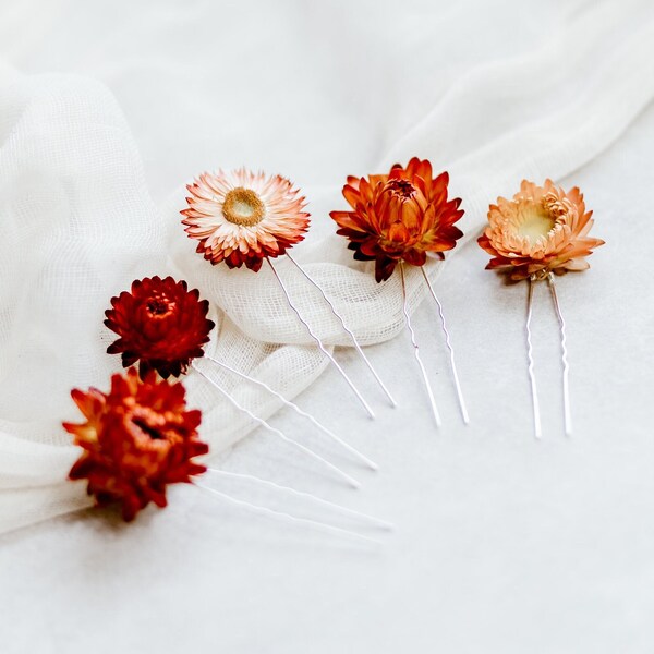 Straw Flowers - Etsy