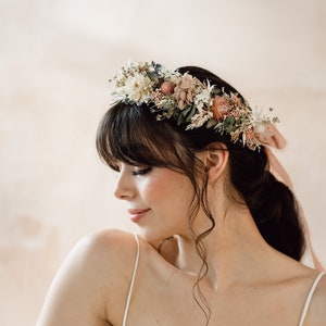 Arizona Boho Bridal Dried Flower Crown Wedding Headband