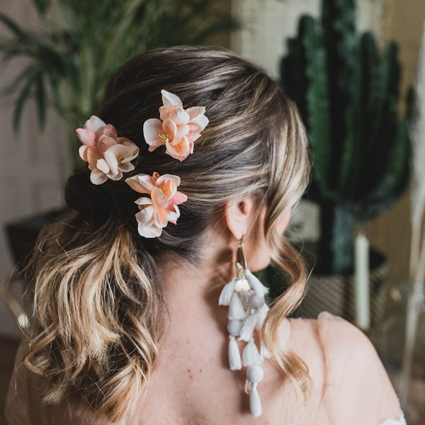 Savannah Wedding Flower Hair Pin