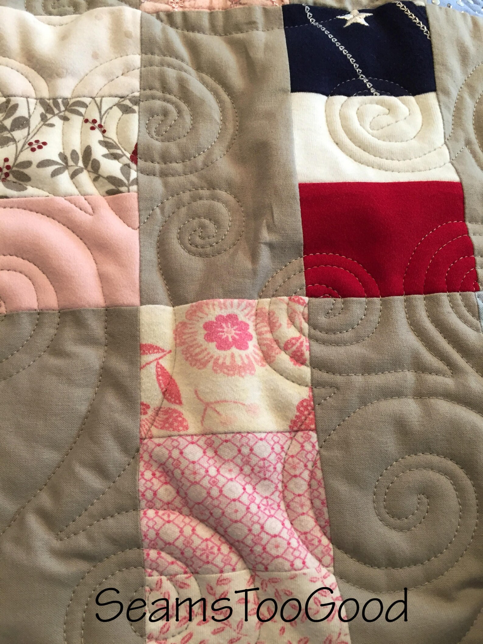 Custom Made Memory Quilt Made From Your Loved Ones Clothing. Etsy