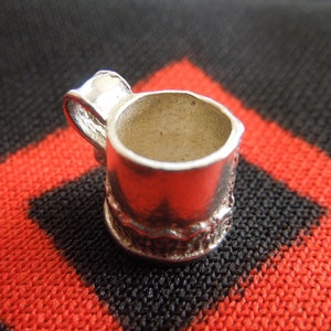 Sterling Tankard Charm Beer Mug/Tankard Silver Charm for Bracelet from Charmhuntress 05423