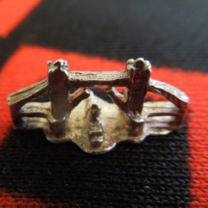 Silver London Tower Bridge  With Ship Silver Charm for Bracelet from Charmhuntress 06628