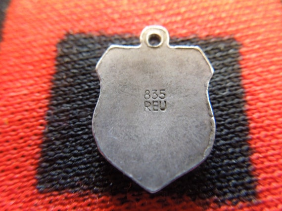 Enamel Silver Herzberg/Harz Charm Coat of Arms Ge… - image 5