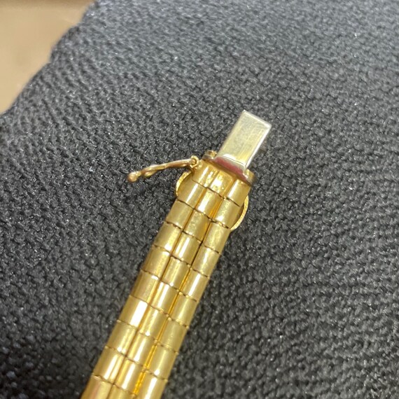 18k Solid Gold Estate Bracelet Charmhuntress X261 - image 9