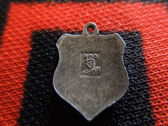 Enamel Silver Helgoland Charm Germany Scenic Travel Shield 800 Silver Charm for Bracelet from Charmhuntress 06829 View 5