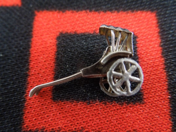 Moving Sterling Rickshaw Charm Silver Charm for Bracelet from Charmhuntress 06993