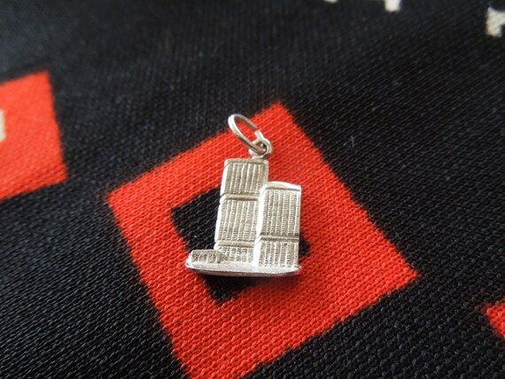 Sterling Toronto Charm Vintage Toronto Dominion Centre Silver Charm for Bracelet from Charmhuntress 01180