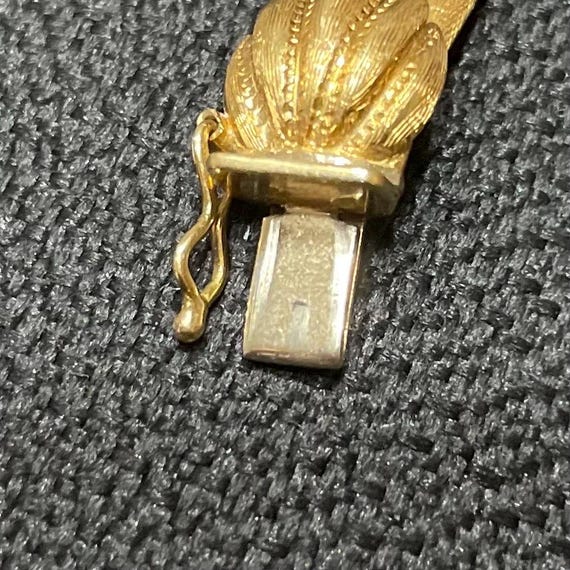 18k Solid Gold Estate Bracelet Charmhuntress X261 - image 7