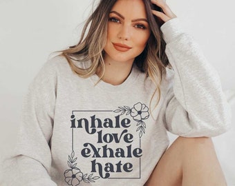 Exhale Hate - Full Color Transfer