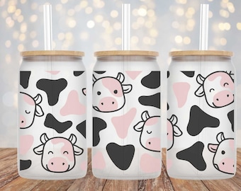 Cute Baby Cow- 16oz Cup Wrap