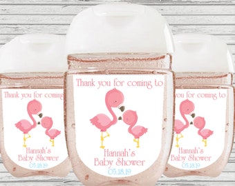 flamingo baby shower favors