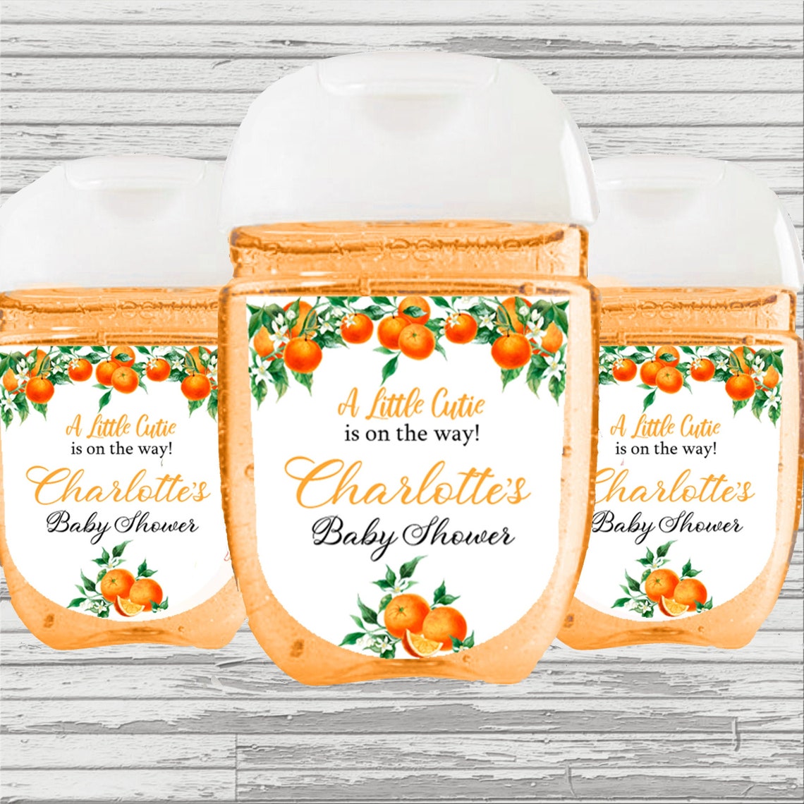 Little Cutie Themed Baby Shower Favor HS Label Virtual/drive Etsy