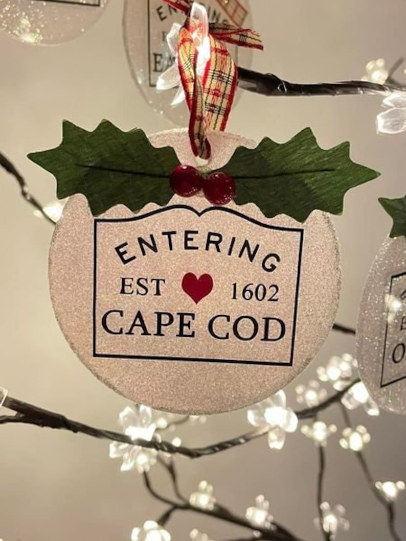 Entering Cape Cod Town Holiday Gift Can Do All Towns Etsy