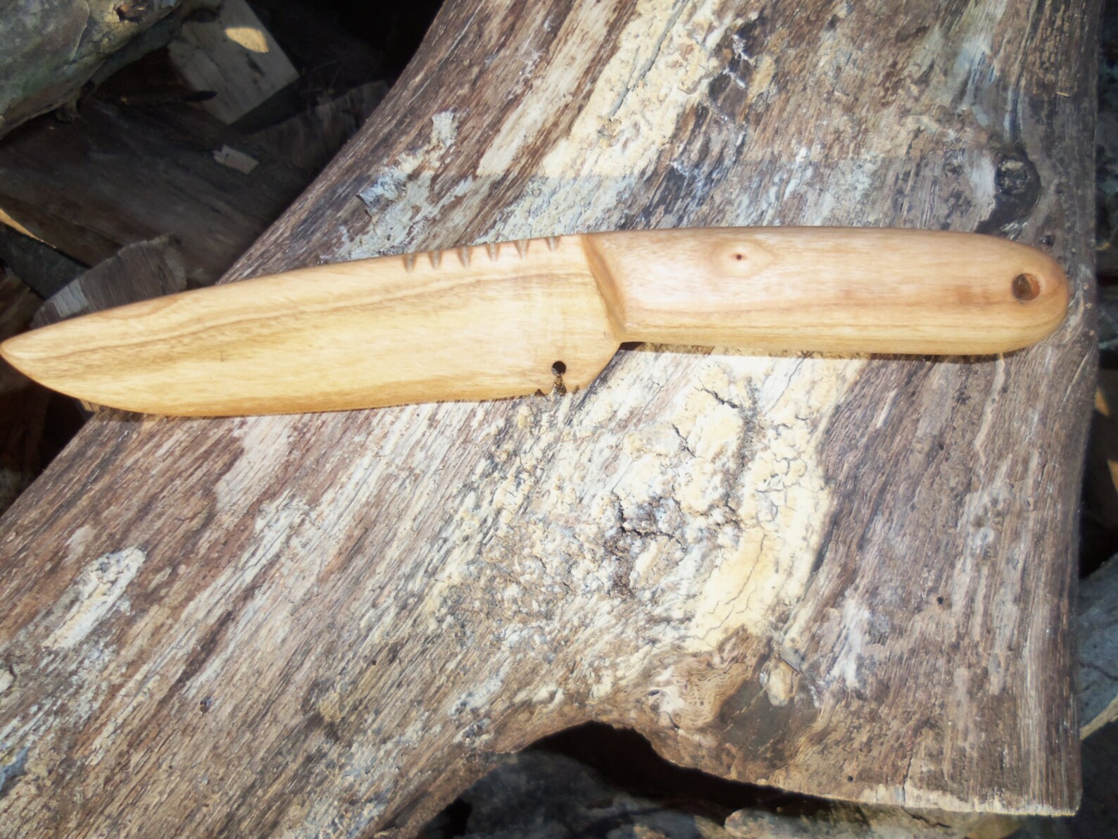 Toy Wooden Knife Etsy