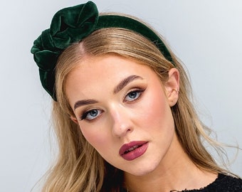 Fiocco per capelli in velluto MOD. Jungle - Donna - Accessori - di