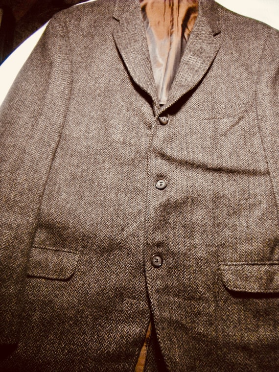 Vintage Herringbone Sportcoat