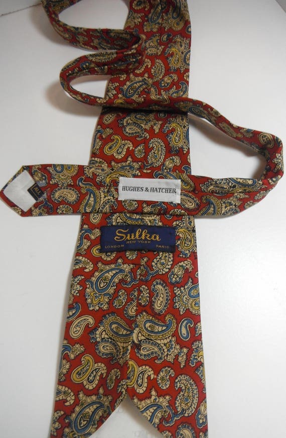 Vintage Sulka Silk Necktie - image 2