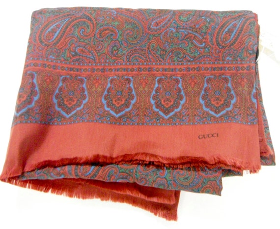 Vintage Gucci Silk Scarf - image 3