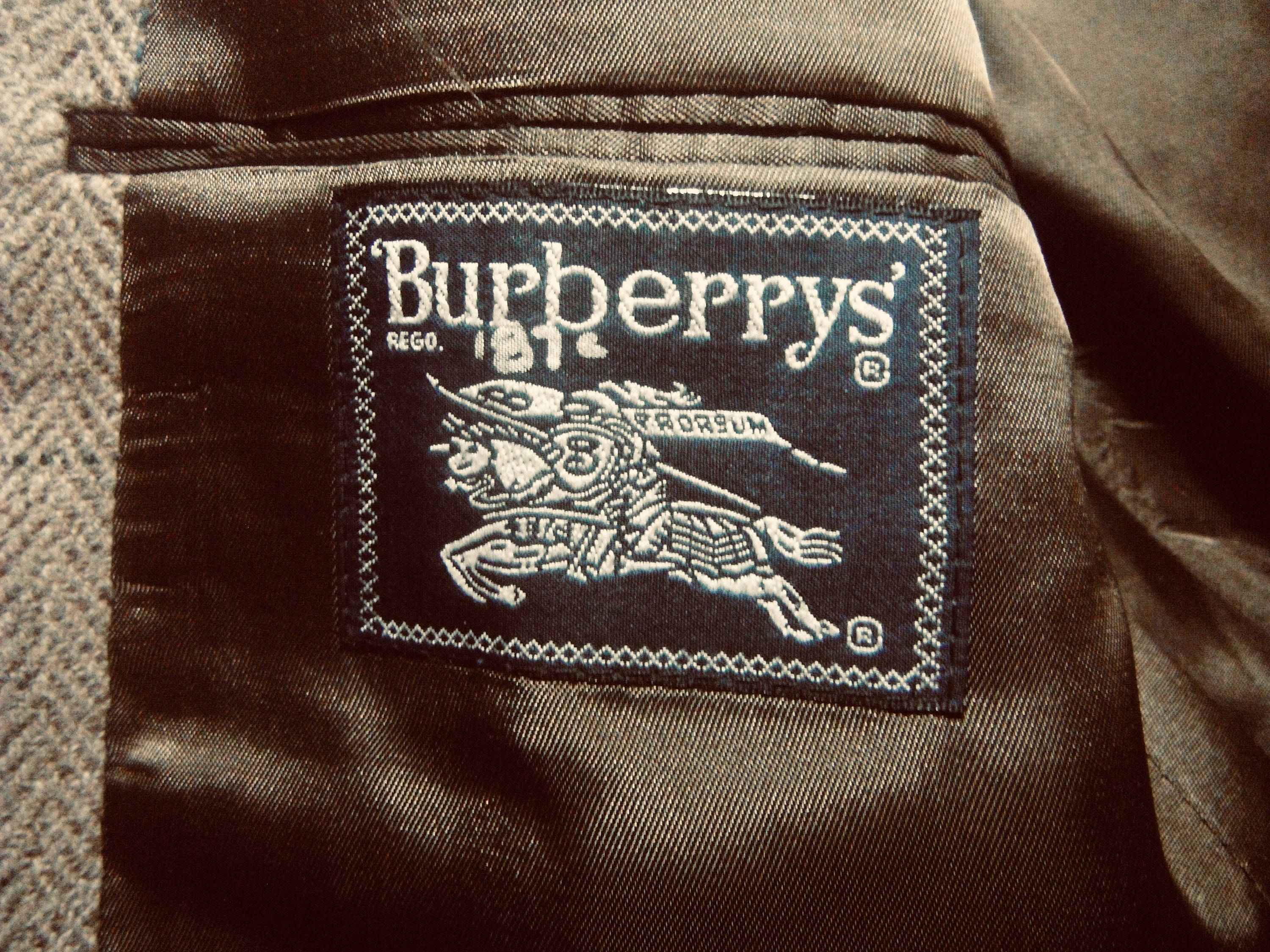 Vintage Burberry Sport Coat - Etsy