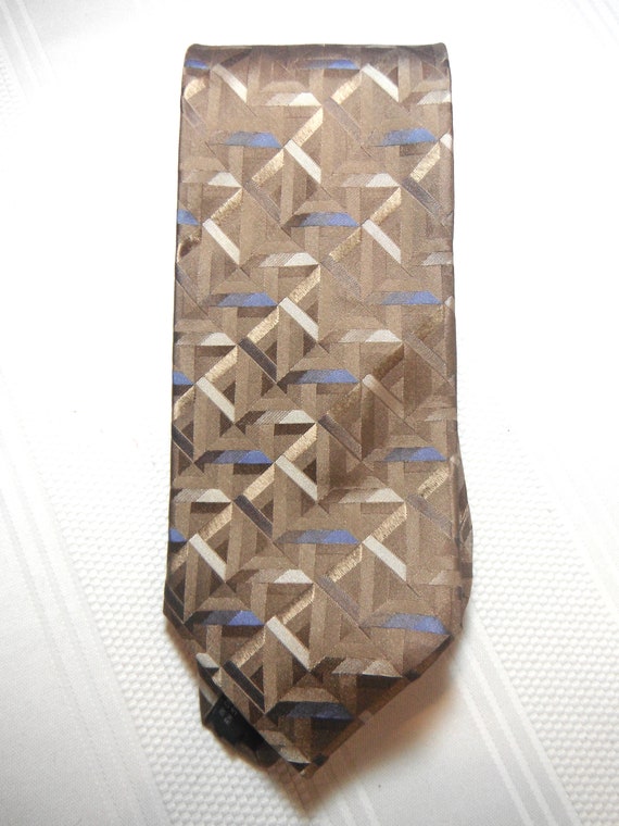 Vintage George Silk Tie - image 1