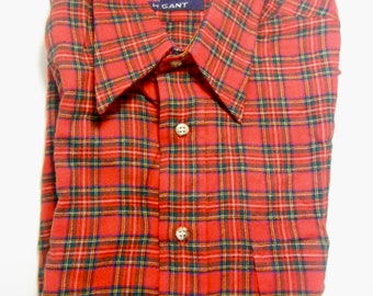 Vintage Gant Plaid Shirt