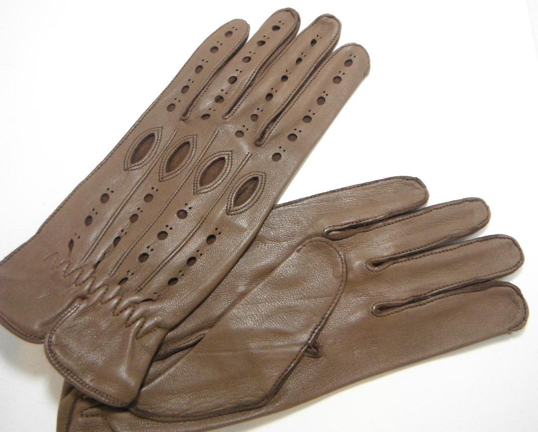 Vintage Mens Driving Gloves Etsy